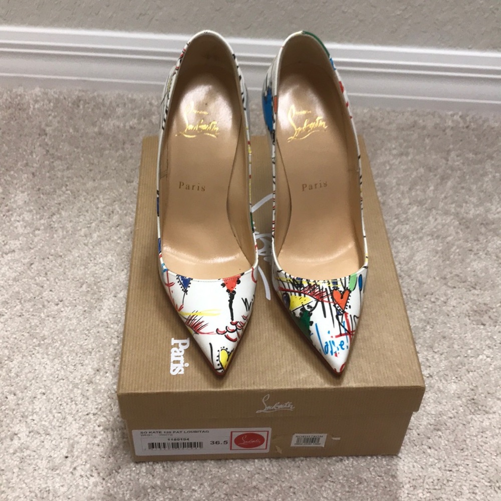 CHRISTIAN LOUBOUTIN  SO KATE  120 PAT